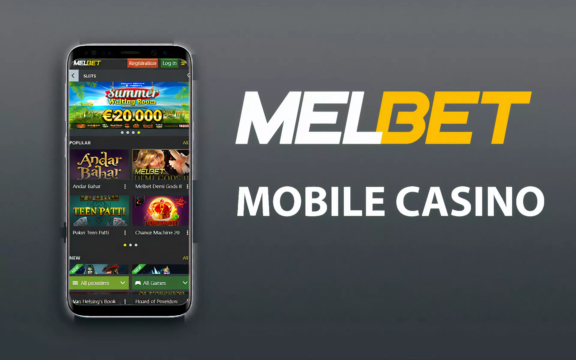 You just need to download MelBet official app.