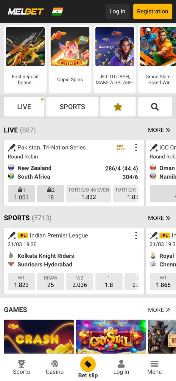 Melbet অফিসিয়াল প্ল্যাটফর্মের মূল পৃষ্ঠাটি দেখুন।