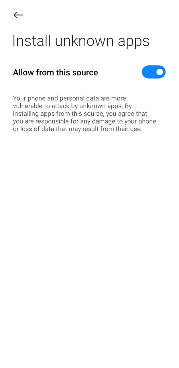Set up and prepare your Android device to install the Melbet apk.