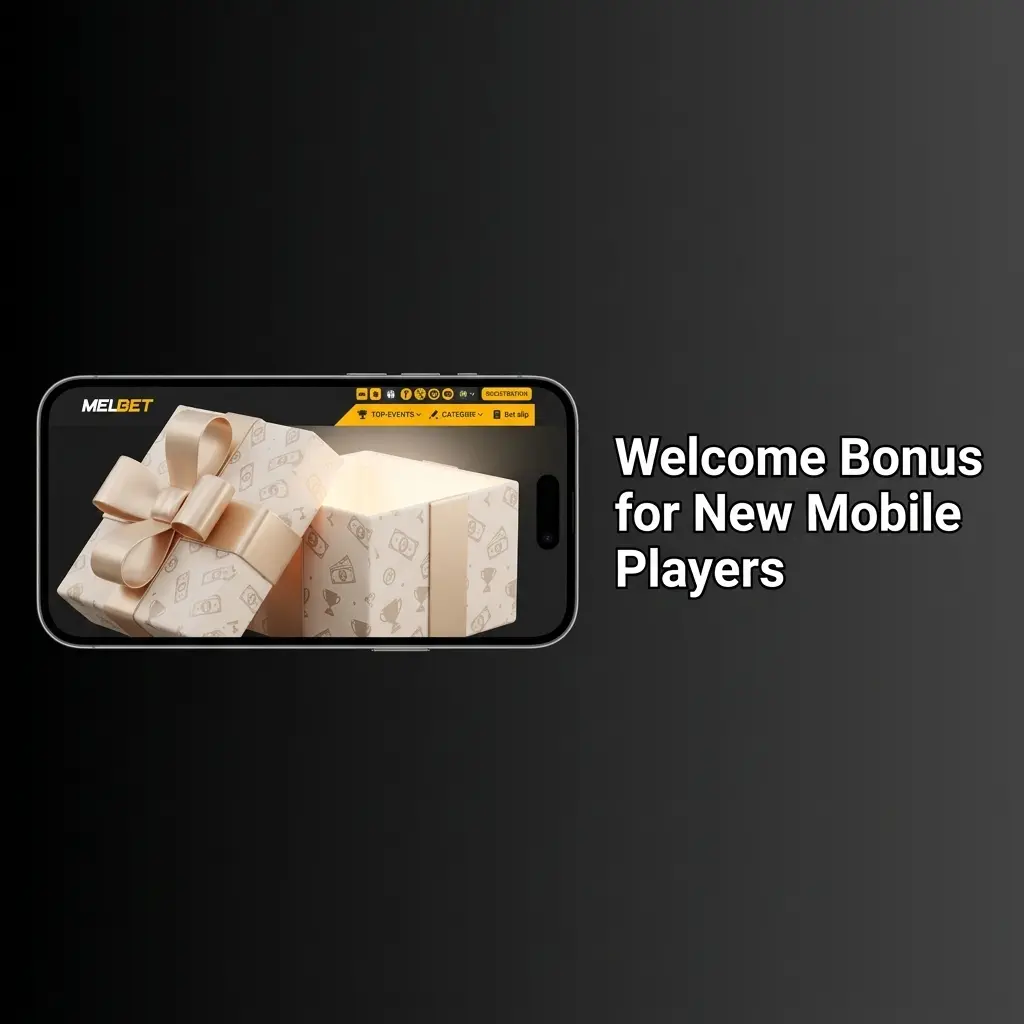 Melbet app welcome bonus showing 300% casino offer up to 50000 INR and 100% sports match up to 22000 INR